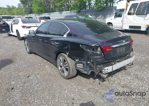 2019 Infiniti Q50 3.0T Sport from USA, damaged, VIN JN1EV7ARXKM554058
